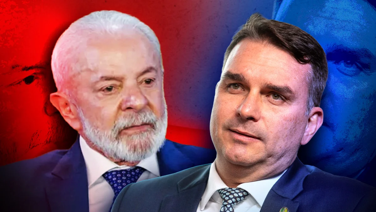Quaest: Lula tem 43% e Flávio marca 38% entre ausentes e nulos no 1º turno