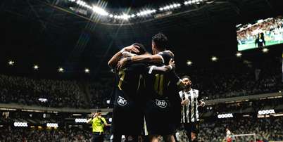 Foto: Jogadores do Atl&eacute;tico-MG ( Pedro Souza / Atl&eacute;tico) / G&aacute;vea News