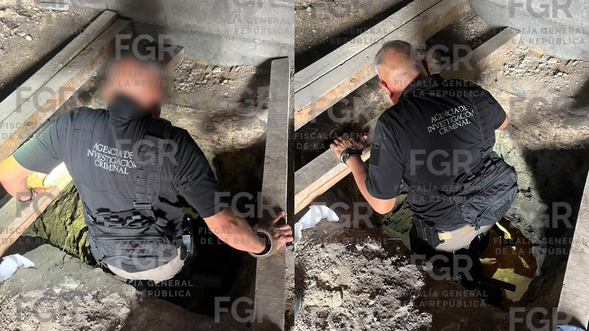 Encontram um túnel clandestino de suposto roubo de petróleo a apenas 20 metros de dutos da Pemex em Nuevo León