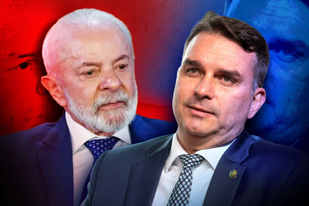 Quaest: Lula tem 43% e Flávio marca 38% entre ausentes e nulos no 1º turno