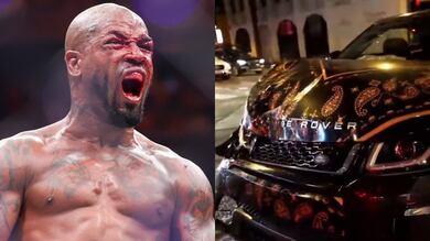 Lutador de UFC bate carro de luxo durante live e registra tudo; veja vídeo