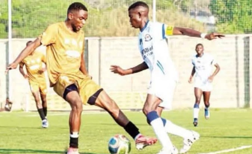 Ekhaya FC came from behind to beat title contenders Standard Bank Blue Eagles 2-1 at Mpira Stadium in Blantyre