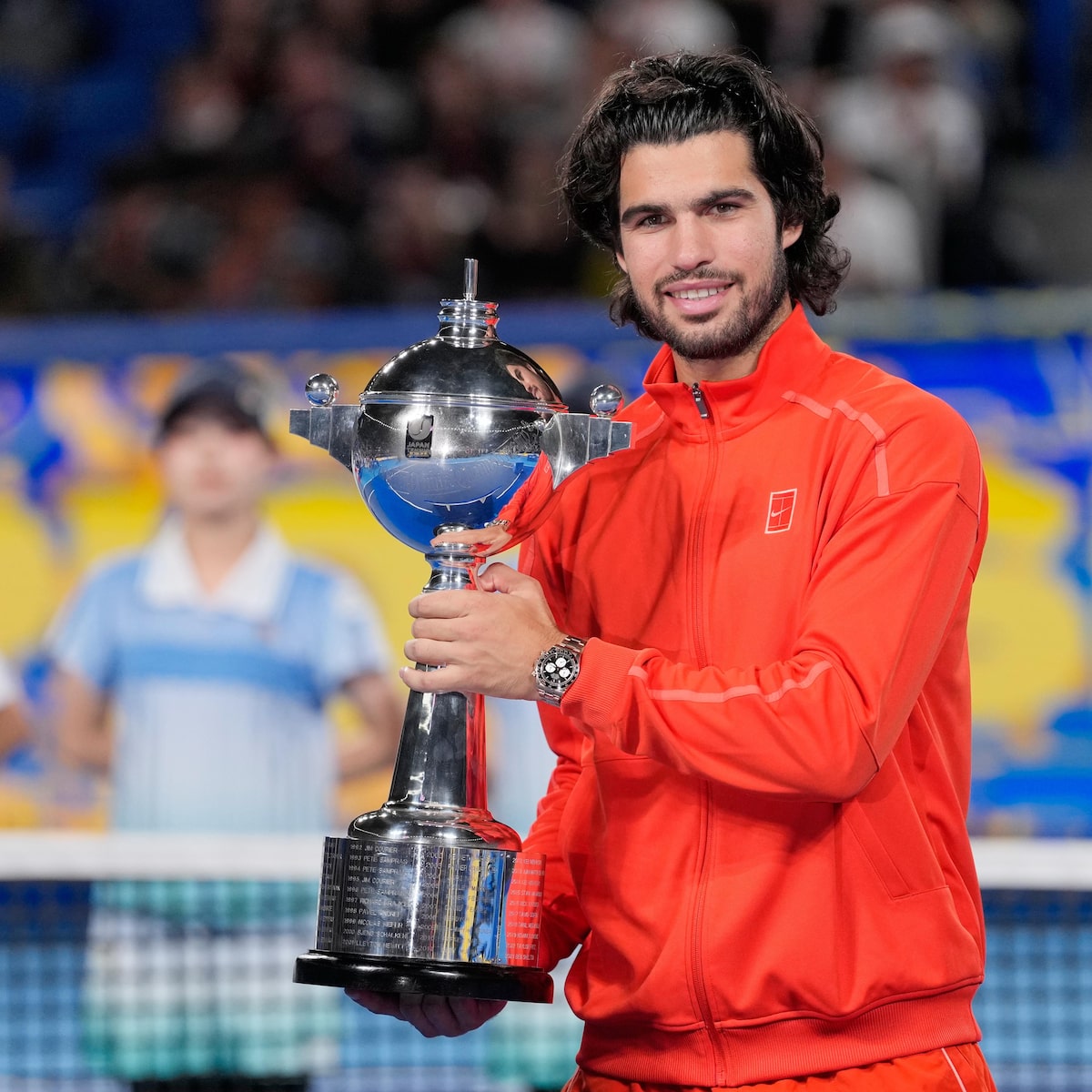 Alcaraz bate Lehecka em final no Japão, fatura bicampeonato do ATP de Tóquio e iguala Sampras