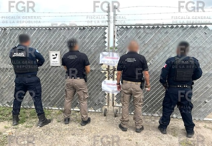 Encontram um túnel clandestino de suposto roubo de petróleo a apenas 20 metros de dutos da Pemex em Nuevo León