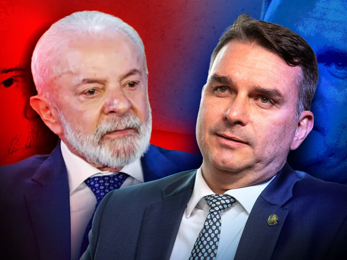 Quaest: Lula tem 43% e Flávio marca 38% entre ausentes e nulos no 1º turno