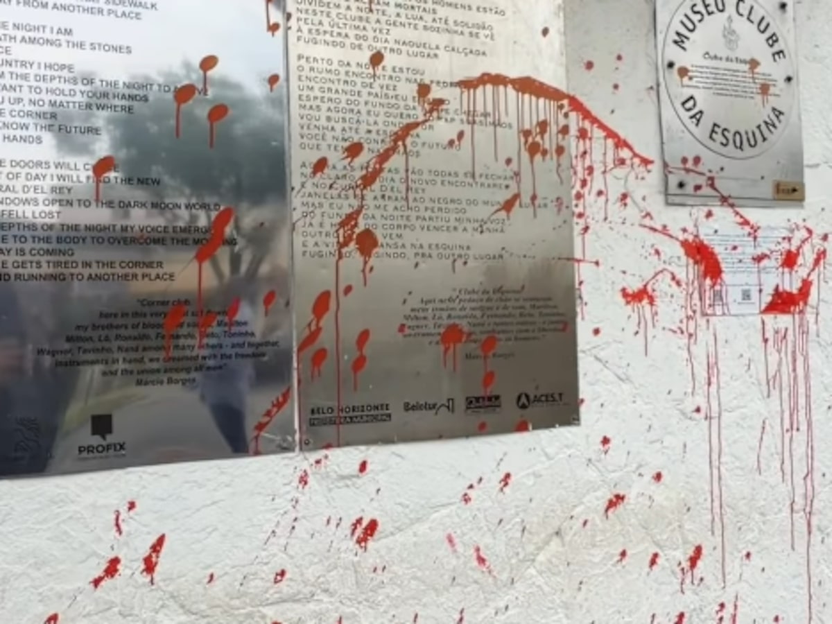 Memorial do Clube da Esquina é vandalizado em BH