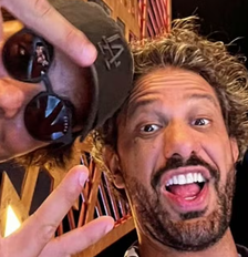 Marcelo Sangalo e Tiago Maia Foto: Reprodução/Instagram