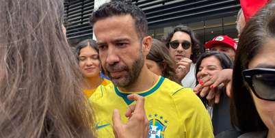 Deputado Andr&eacute; Janones deixa hospital em SP Foto: Adrielle Farias/Terra