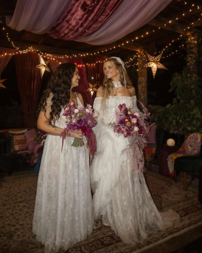 Luiza Martins revela mudanças após casamento com a ex-BBB Marcela Mc Gowan: 'Senso de pertencimento'