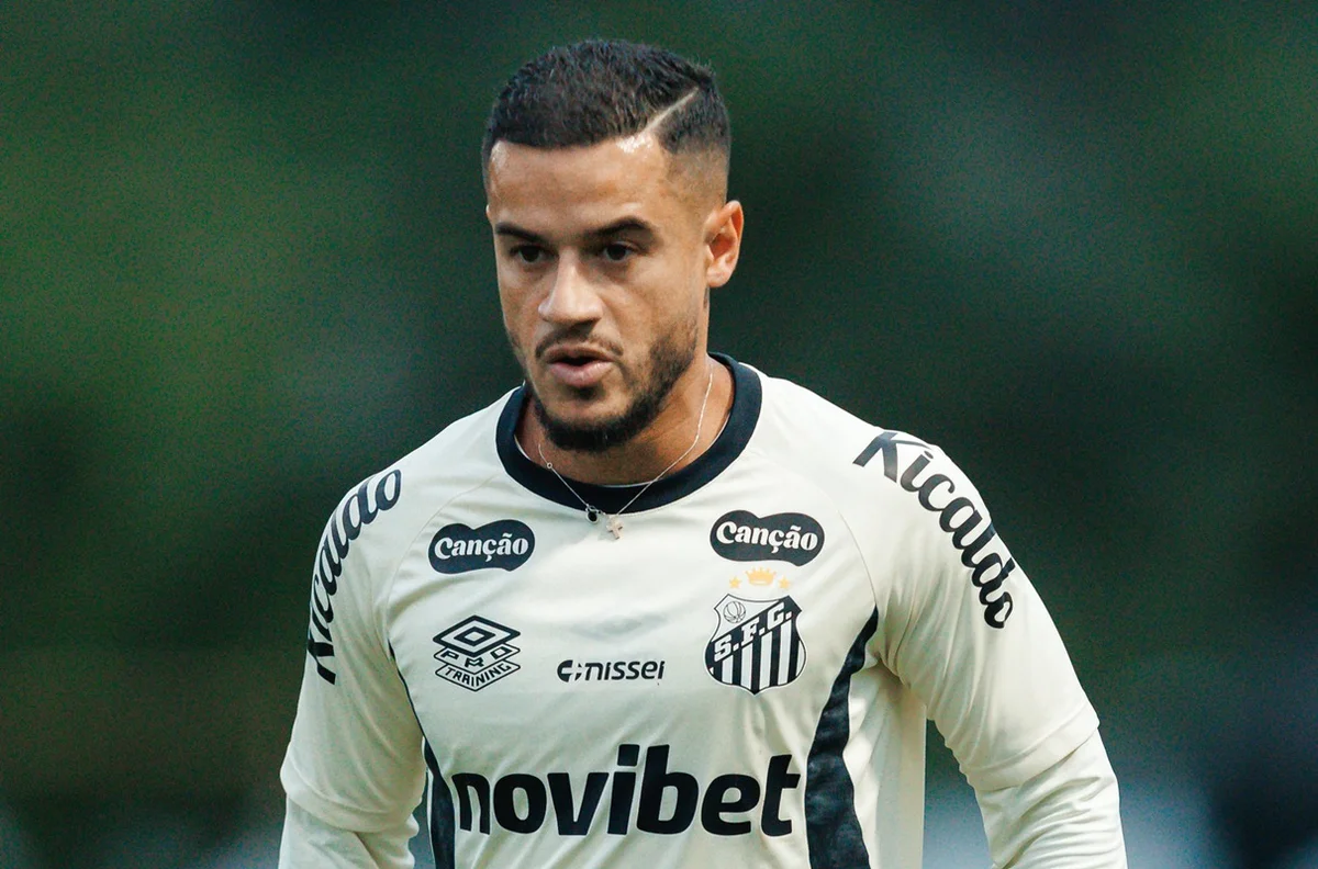 Philippe Coutinho, meio-campista do Santos - Metrópoles