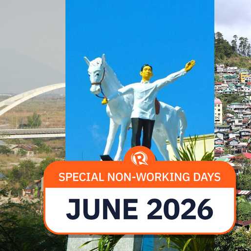 LIST: June 2026 special non-working days in PH provinces, cities, towns